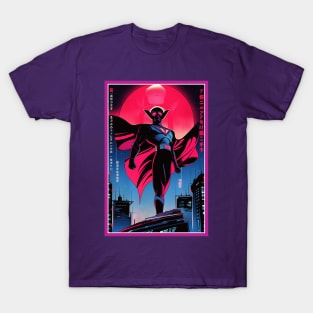 Retro Anime Comic Hero | Anime Origin | Vintage Anime Art T-Shirt